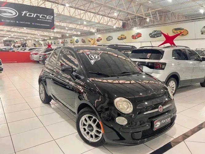 Fiat 500 Cult 1.4 Flex 8V EVO Dualogic 2012
