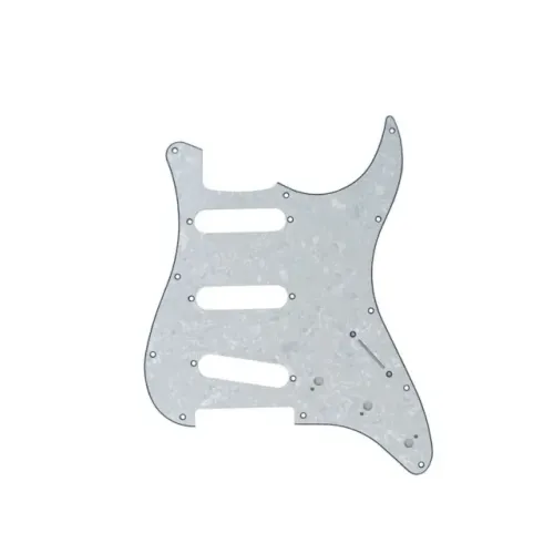 Escudo Dolphin Perolado para Guitarra Stratocaster SSS com 3 Camadas
