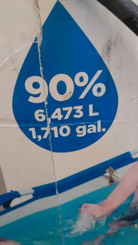 Vendo piscina estruturada 6.473 litros 