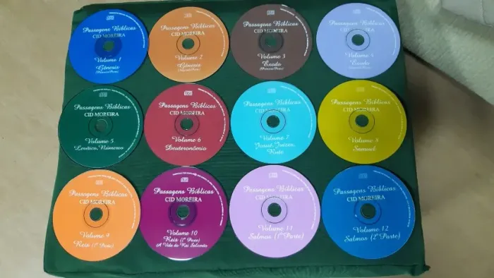 Coleção 12 Cds Originais Passagens Bíblicas - Cid Moreira
