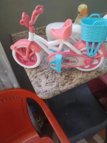 motor little mommy e carrinho baby alive