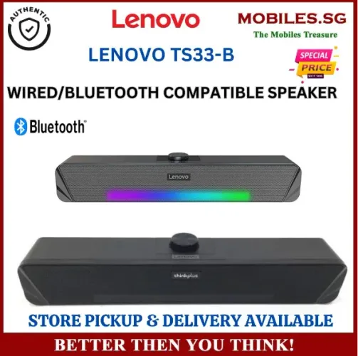 Caixa som Lenovo Ts33B nova na caixa s/ uso