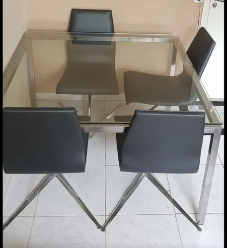 Mesa em inox não enferruja 1.40x1.40