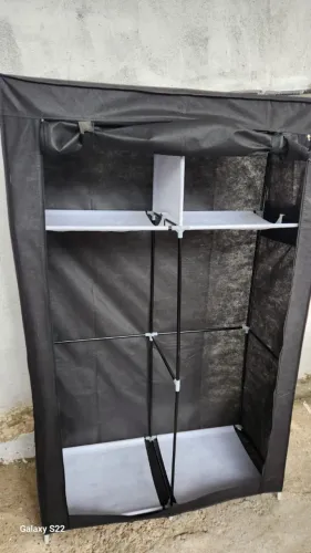 Guarda Roupas de Tecido Dobravel (Portatil)