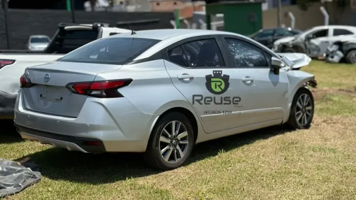 Sucata Nissan Versa Advance CVT 1.6 16v 2021 2022 Retirada de peças Motor Cambio