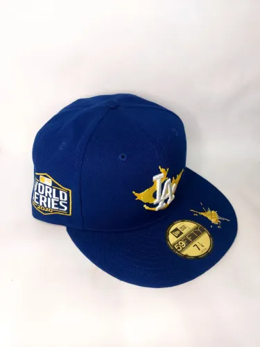 Boné Los Angeles Dodgers azul - New era - 59fifty - Baseball - world series