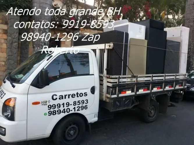 Transporte, carreto, frete e mudança 