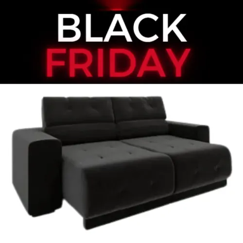 sofa retratil 2,00m entrega imediata