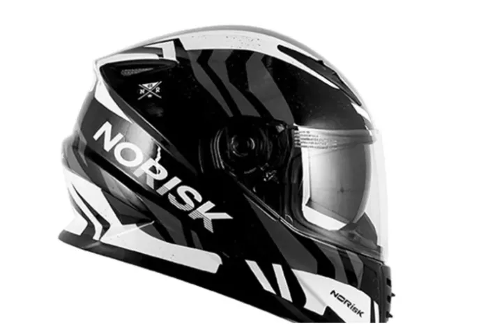 Capacete Norisk FF302 Jungle(Viseira Solar)- T 54-1 par de luvas X11 Blackout de brinde
