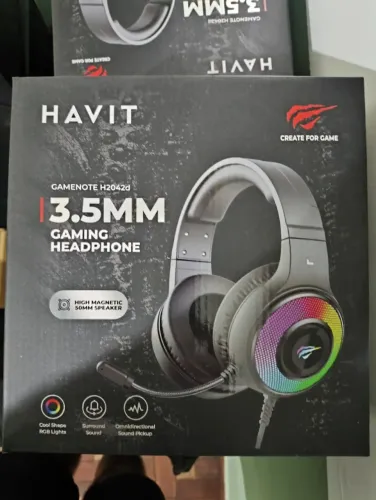 Headset Gamer Havit H2042 RGB