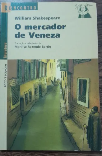 Livro O Mercador de Veneza de William Shakespeare