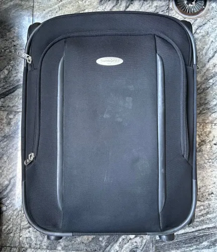 Mala Samsonite - Perfeita para Viagens! Em Tecido