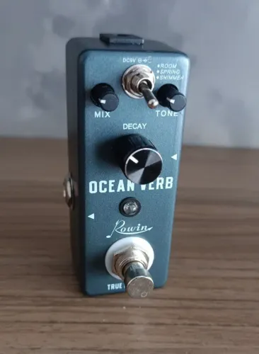 Pedal de Reverb Ocean Verb da Rowin