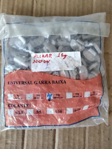 Chumbo De Roda Para Balanceamento Universal / 100 unidades (15g)