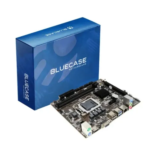 Placa mãe Bluecase H110 DDR4 LGA1151 Para 6ª 7ª 8ª e 9ª Geração Intel + Instalação Gratis