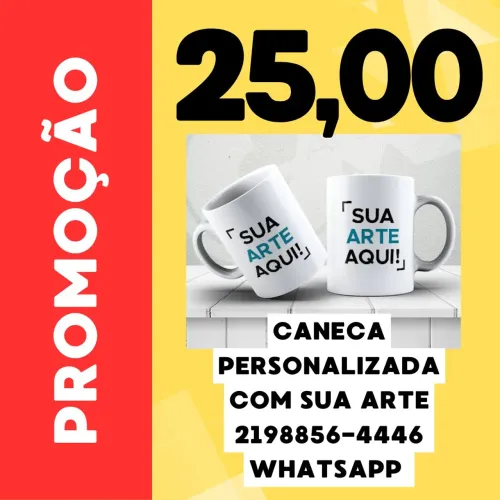 Caneca personalizada presentear