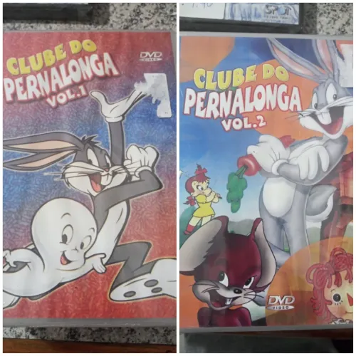 DVD Clube do Pernalonga Vol. 1 e 2 ( NOVOS LACRADOS )