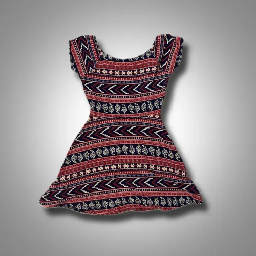 Vestido Estampa Tribal (P)
