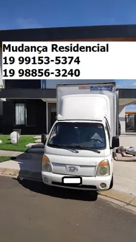 Caminhão baú disponível: Transporte de mudança residencial e comercial