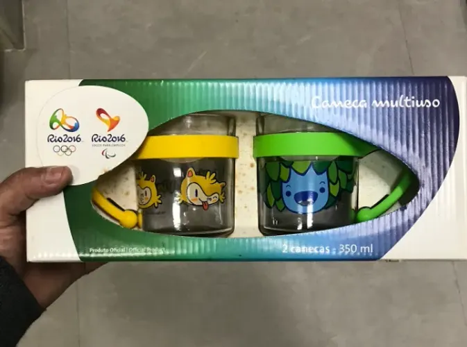 Caneca Rio 2016 Colecioador (raridade ) Branco