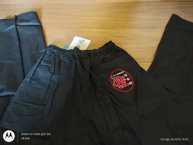 Calça 100% algodão Flamengo Oficial Umbro 1998