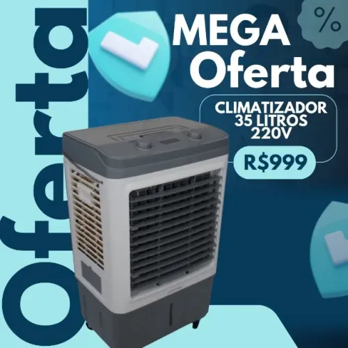 Climatizador 35litros 220v - Pronta Entrega - Entrega Grátis