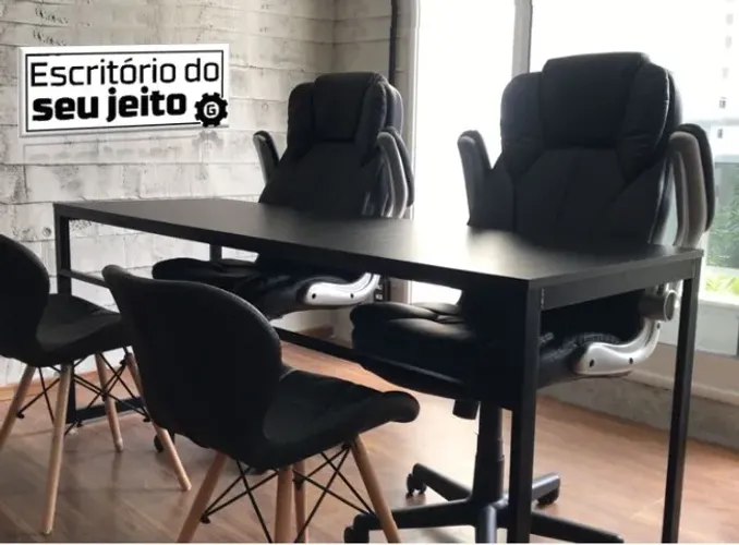 Escrivaninha de Escritorio 1,8m NOVA Mesa Multiuso para Computador Notebook Estudo Birô