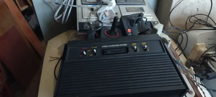 Videogame atari 2600 funcionando leia a descrição 
