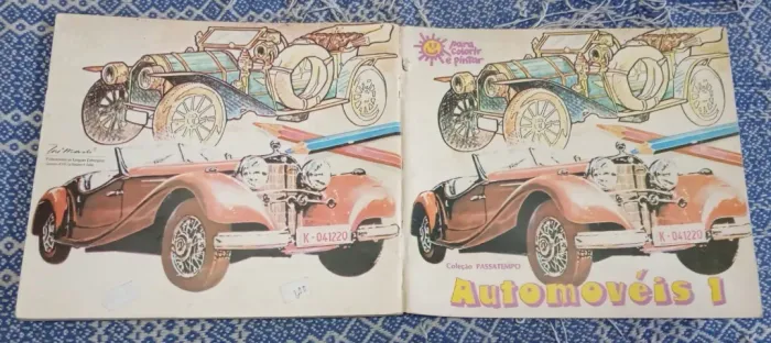 Livro ( Novo ) Passatempo Automóveis 1 Editora José Marti 1987