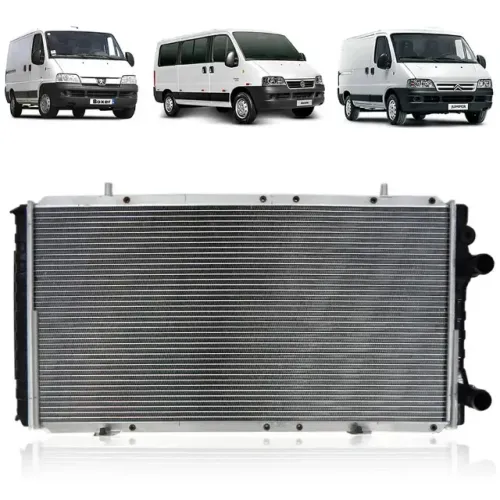 RADIADOR DE ÁGUA FIAT DUCATO CITROEN JUMPER PEUGEOT BOXER 2.3 2010 a 2017