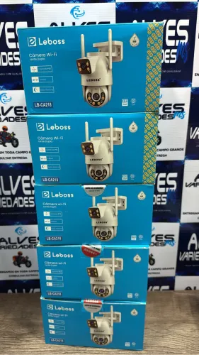Câmera ip Wi-Fi de segurança dupla lente com visão noturna Promoção black Friday
