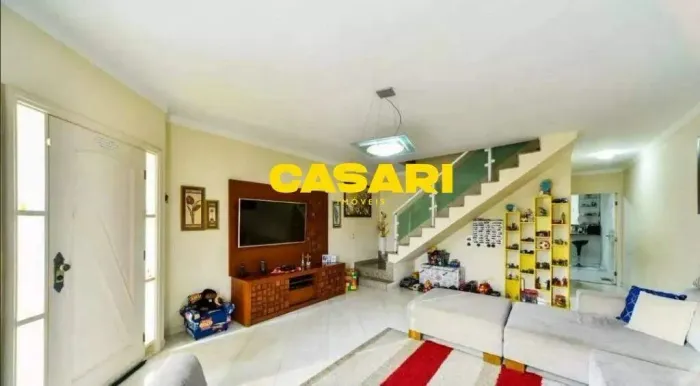 Sobrado com 3 dormitórios à venda, 215 m²- Independência - São Bernardo do Campo/SP