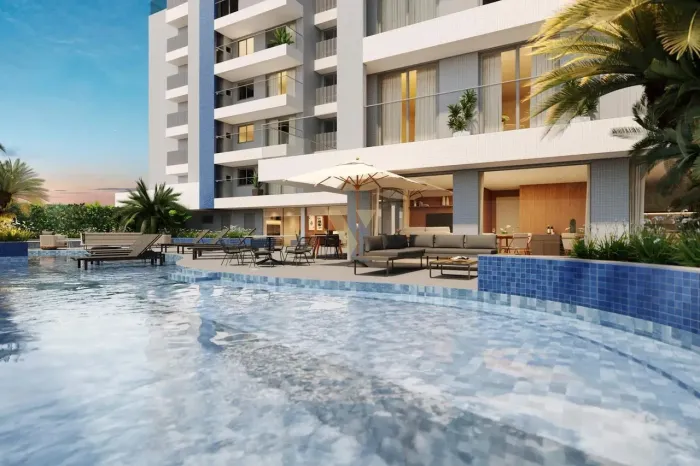 Apartamento novo, com 2, 3 ou 4 quartos na Praia Brava em Matinhos