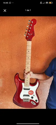 Squier Contemporary Stratocaster HH MN Dark Metallic Red