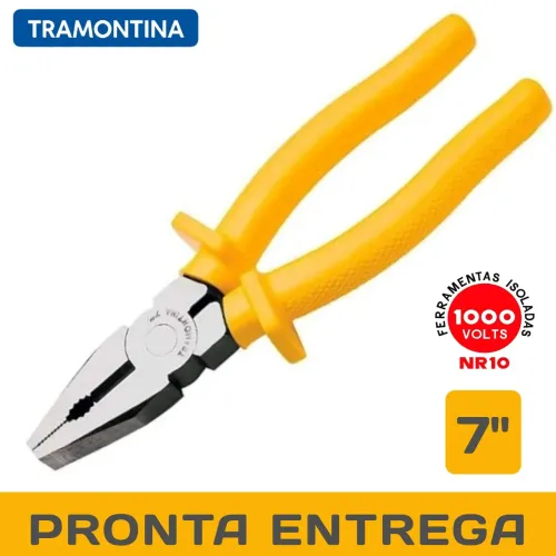 ALICATE UNIVERSAL ISOLADO 7" TRAMONTINA