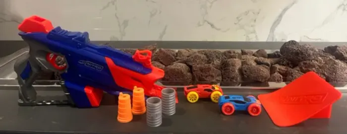 nerf nitro - super conservado com todas as peças