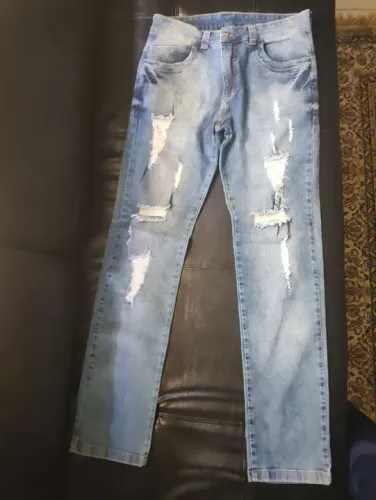 Calça Jeans Carlan Jeans masculina azul N° 42 Nova