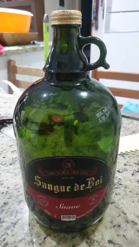 Growler vidro 4L decoração 