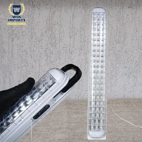 Lâmpada Luminária de Emergência com bateria recarregável