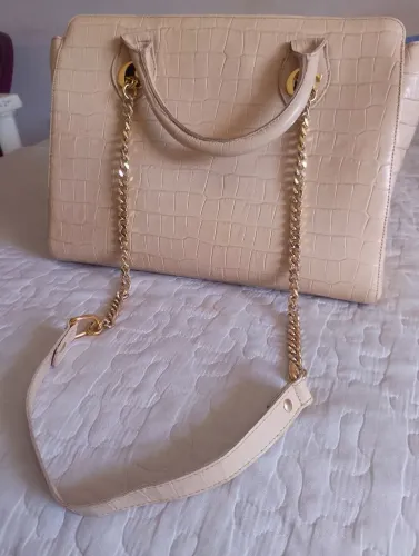 Bolsa Carmen Stefens de Couro ( Original )
