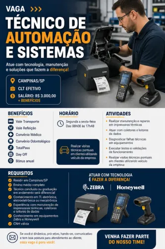 Técnico de Automação