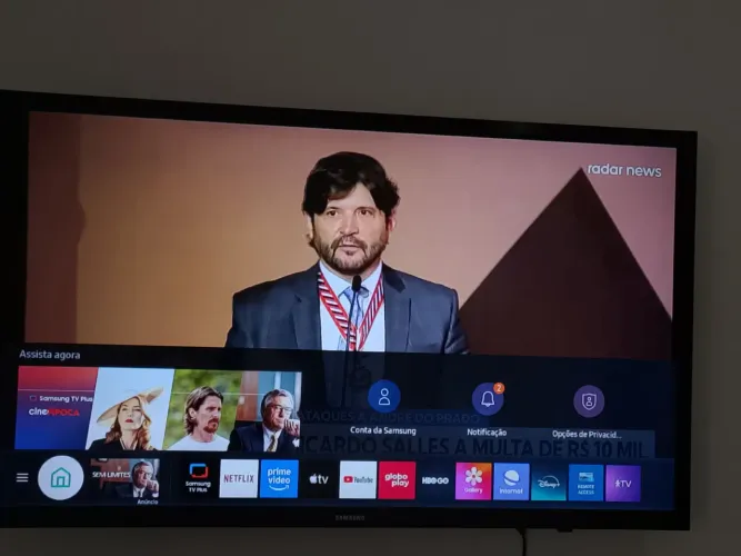 TV 32", Samsung, Smart. Novinha!