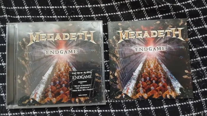 Megadeth CD EndGame Autógrafado Por Todos Integrantes Importado EUA