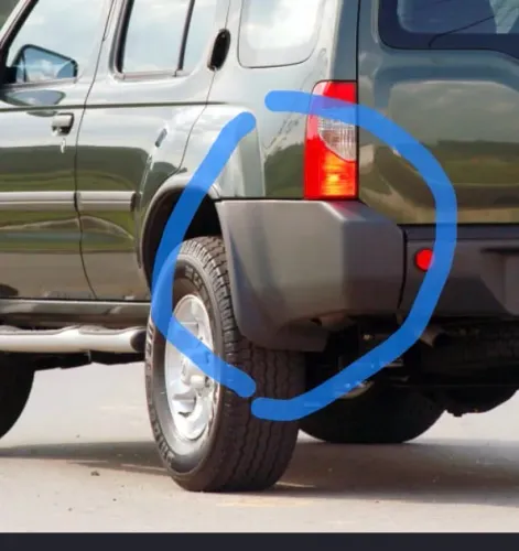 Polaina do pára-choque da Nissan Xterra