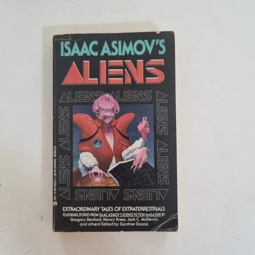 Livro Isaac Asimov's Aliens - Ficção Científica (Raro)