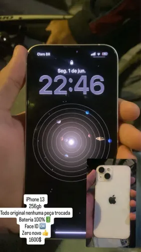iPhone 13 256Gb Novo