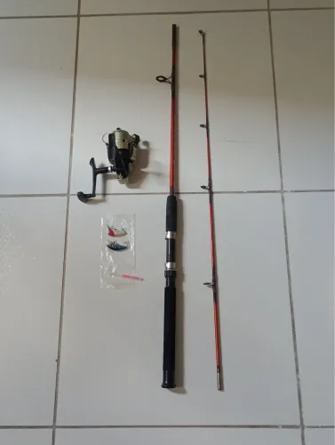 Vara de pesca Maruri Solene 602 - 1,65cm Molinete Maruri