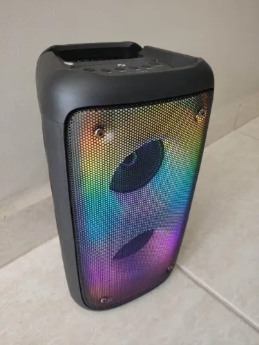 Caixa de som Bluetooth KTS-1710 + Rgb + Garantia 30 dias