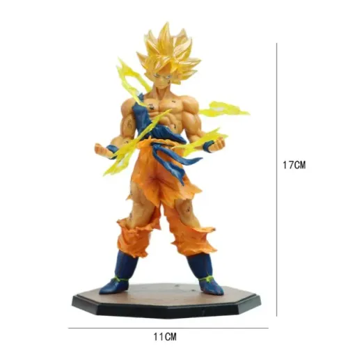 Goku Super Saiyajin - Dragon Ball Z - Figura de Ação Action Figure - Boneco não Articulado