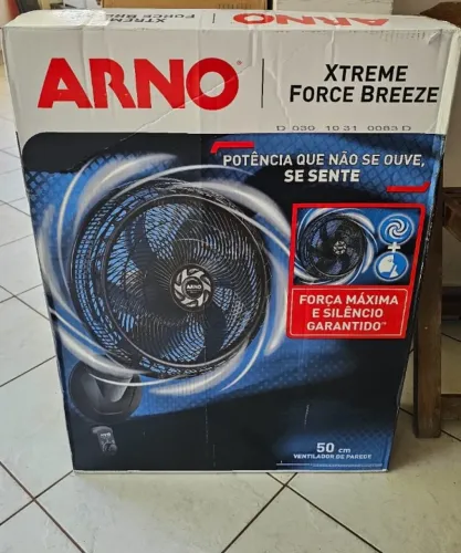 Ventilador de Parede Arno Xtreme Force Breeze 50cm VB51 126W LACRADO
